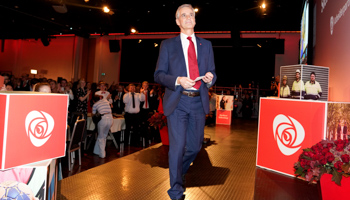 Jonas Gahr Store, leader of The Labour Party (Fredrik Hagen/EPA-EFE/Shutterstock)