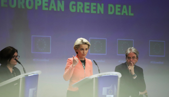 European Commission President Ursula von der Leyen (Valeria Mongelli/AP/Shutterstock)