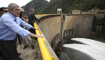 Mozambique’s Cahora Bassa dam (Andre Kosters/EPA/Shutterstock)