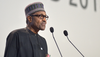 Nigerian President Muhammadu Buhari(Lukasz Kalinowski/Shutterstock)