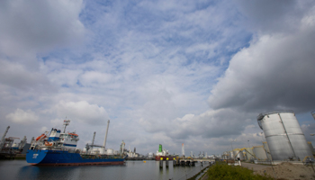 View of petrochemical industries in Rotterdam, Netherlands (Peter Dejong/AP/Shutterstock)