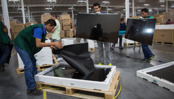 An LG television assembly plant in Reynosa, Mexico (AP/Shutterstock)