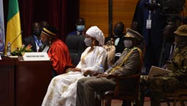 Inauguration of the new transitional President Assimi Goita, June 2021 (Nicolas Remene/Le Pictorium Agency via ZUMA/Shutterstock)