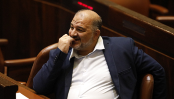 Leader of the United Arab List party, Mansour Abbas, June 13 (Ariel Schalit/AP/Shutterstock)