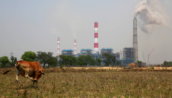 A coal-based power plant in Chhattisgarh state (Rafiq Maqbool/AP/Shutterstock)