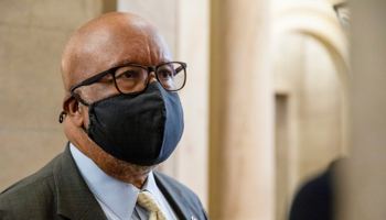 Rep. Bennie Thompson, chair of the congressional committee investigating the events of January 6, in Washington, August 24 (Amanda Andrade-Rhoades/AP/Shutterstock)