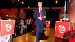 Jonas Gahr Store, leader of Norway's Labour Party (Fredrick Hagen/EPA-EFE/Shutterstock)
