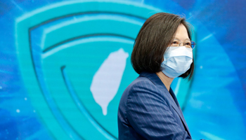 Taiwanese President Tsai Ing-wen (Ritchie B Tongo/EPA-EFE/Shutterstock)