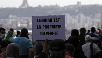 Hirak demonstrators in April (Fateh Guidoum/PPAgency/SIPA/Shutterstock)