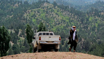 A Pakistani Taliban militant in North Waziristan in 2013 (Ishtiaq Mahsud/AP/Shutterstock)