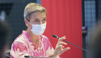 Margrethe Vestager, EU chief for competition policy (Rebecca Droke/AP/Shutterstock)