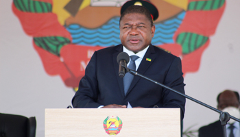 Mozambican President Filipe Nyusi (Xinhua/Shutterstock)