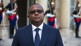 Guinea-Bissau's President Umaro Sissoco Embalo (Christophe Petit Tesson/EPA-EFE/Shutterstock)