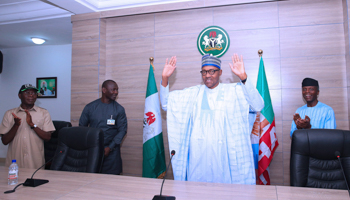 Nigerian President Muhammadu Buhari (Xinhua/Shutterstock)