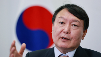 Yoon Seok-youl, presidential candidate of the main opposition People Power Party (Yonhap/EPA-EFE/Shutterstock)