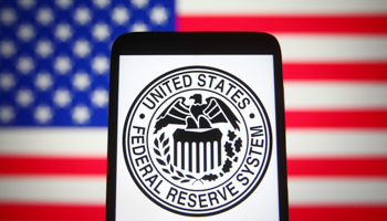 The crest of the US Federal Reserve System (Pavlo Gonchar/SOPA Images/Shutterstock)