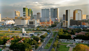 A view of Phnom Penh, Cambodia (Xinhua/Shutterstock)