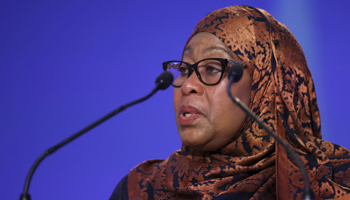 President Samia Suluhu Hassan (Hannah McKay/AP/Shutterstock)