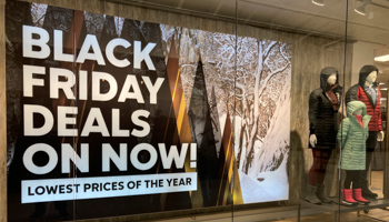 Black Friday sales at an outlet mall in Lakewood, Colorado, November 4 (David Zalubowski/AP/Shutterstock)