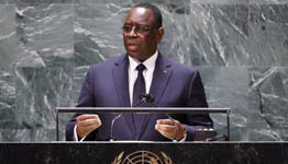 Senegalese President Macky Sall (John Angelillo/AP/Shutterstock)