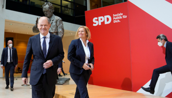 Olaf Scholz, leader of the SPD and incoming German chancellor (Markus Schreiber/AP/Shutterstock)