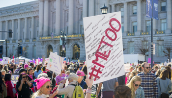 A #MeToo protest in Washington DC, United States (Shutterstock / Sundry Photograph)