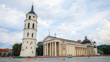 The Cathedral Basilica of St Stanislaus and St Ladislaus, Vilnius, July 27 (Beata Zawrzel/NurPhoto/Shutterstock)