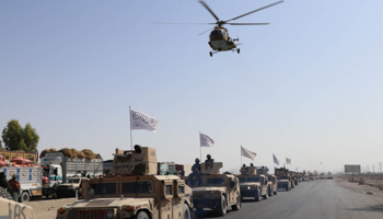 Taliban military parade in Kandahar, November (Stringer/EPA-EFE/Shutterstock)