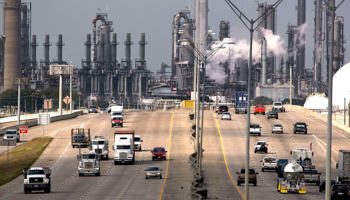 A view of the Deer Park refinery, Texas, United States (David J Phillip/AP/Shutterstock)