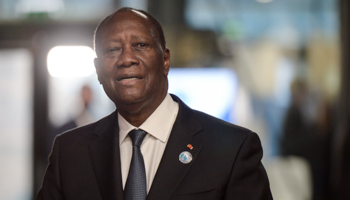 Ivory Coast President Alassane Ouattara (Isa Harsin/SIPA/Shutterstock)