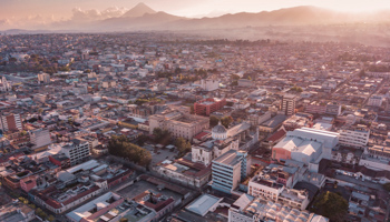 An aerial view of Guatemala City, Guatemala (Shutterstock / SALMONNEGRO-STOCK)