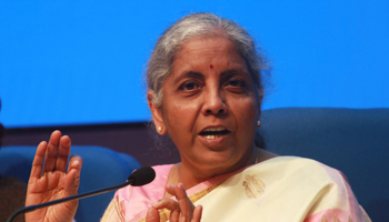 Finance Minister Nirmala Sitharaman (Ganesh Chandra/SOPA Images/Shutterstock)