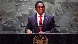 Zambian President Hakainde Hichilema (Spencer Platt/POOL/EPA-EFE/Shutterstock)
