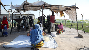 Internally displaced people's camp in Maiduguri, Borno State (Akintunde Akinleye/EPA-EFE/Shutterstock)