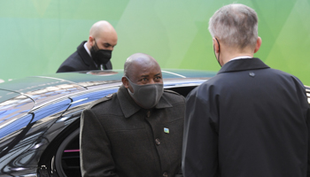 President Evariste Ndayishimiye attends the EU-African Union Summit in Brussels, February 17 (John Thys/AP/Shutterstock)