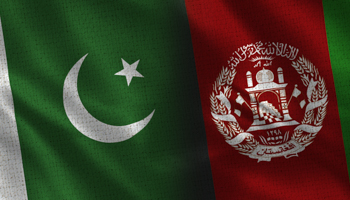 Pakistan and Afghanistan flags (Shutterstock / motioncenter)