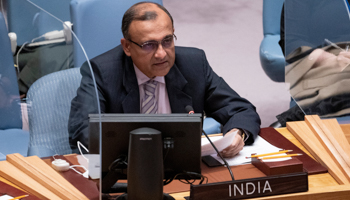 TS Tirumurti, permanent representative of India to the UN (John Minchillo/AP/Shutterstock)
