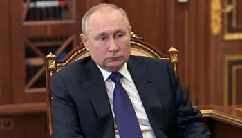 President Vladimir Putin discusses Western sanctions, March 2 (EyePress News/Shutterstock)