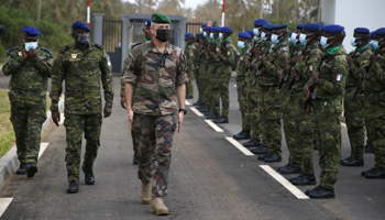 Chief of Staff of the French Armed Forces, General Thierry Burkhard, visits the Ivory Coast (Legnan Koula/EPA-EFE/Shutterstock)