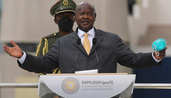 President Yoweri Museveni (Kamran Jebreili/AP/Shutterstock)