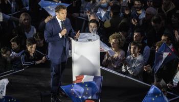 French President Emmanuel Macron (Eliot Blondet/POOL/EPA-EFE/Shutterstock)