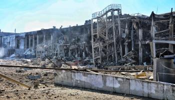 A shopping mall in Odessa after a Russian missile strike, May 10 (Ukrinform/Shutterstock)

