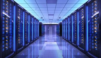 Server racks in a data centre (Shutterstock)