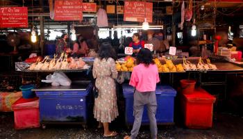 Food market in Bangkok, Thailand (Diego Azubel/EPA-EFE/Shutterstock)