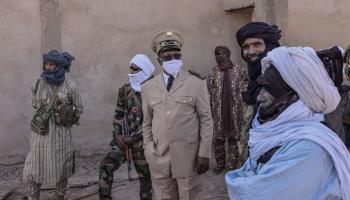 Malian military forces in Menaka, 2021(Eric Dessons/JDD/SIPA/Shutterstock)