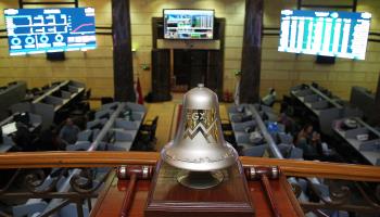 The Egyptian Stock Exchange, Cairo, Egypt, February 27 (APAImages/Shutterstock)