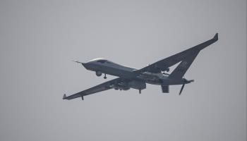 Wing-loong II unmanned aerial vehicle at the 2021 China International Aviation and Aerospace Exhibition (Alex Plavevski/EPA-EFE/Shutterstock)