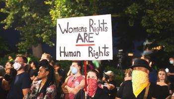 Protest against Roe v Wade Supreme Court reversal, Washington (Shutterstock)