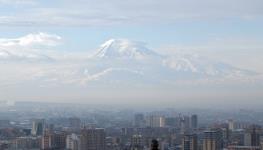 Mount Ararat, located in Turkey, towers over the Armenian capital Yerevan (Maxim Shipenkov/EPA/Shutterstock)

