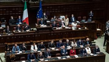 Italy's Chamber of Deputies (Manuel Dorati/NurPhoto/Shutterstock)